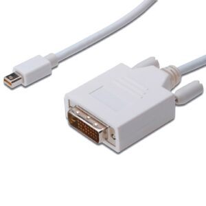 EWENT CAVO ADATTATORE MINI DISPLAYPORT A M-DVI D M/M 3MT BIANCO CC-140303-030-B-B