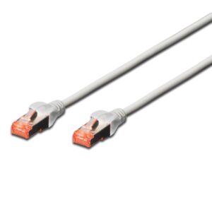 EWENT CAVO DI RETE S/FTP PATCH CORD 0,5MT CAT 6 COLOR GRIGIO EW-6SF-005 IM1070