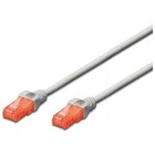 EWENT CAVO DI RETE U/UTP PATCH CORD 5MT CAT 6 COLOR GRIGIO IM1024