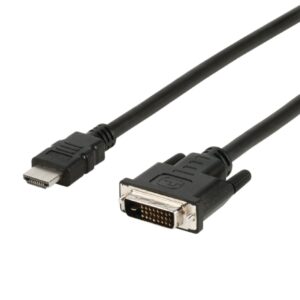 EWENT CAVO HDMI DVI-D 18+1PIN FULL HD M/M 2MT EW-130300-020-N-P EC1350