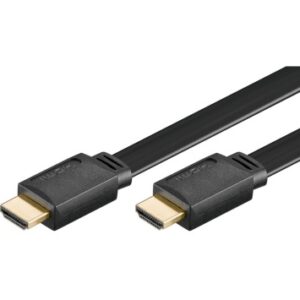 EWENT CAVO HDMI PIATTO CON ETHERNET 1,0MT CC-130108-010-N-B