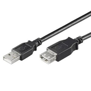 EWENT CAVO PROLUNGA USB 2.0 A/A M/F 0,6MT NERO BULK CC-100201-006-N-B