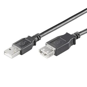 EWENT CAVO PROLUNGA USB 2.0 A/A M/F 5 MT NERO EC1014