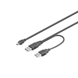 EWENT CAVO USB 2.0 ALIMENTAZIONE + DATI 0.6M PER BOX 2,5" CC-100403-006-N-P