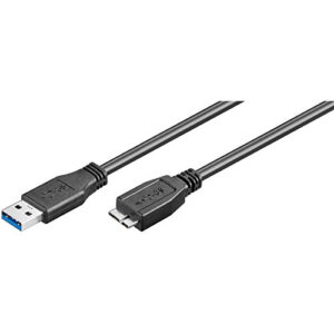 EWENT CAVO USB 3.0 A/MICRO B M/M 1,8 MT BULK  DOPPIA SCHERMATURA 5GMBIT EC1016