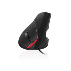 EWENT MOUSE ERGONOMICO CONTRO TUNNEL CARPALE CON IMPUGNATURA VERTICALE 100DPI USB  EW3156