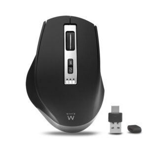 EWENT MOUSE OTTICO WIRELESS E BLUETOOTH 2400DPI DOPPIO RICEVITORE EW3240