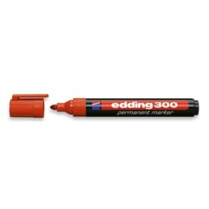 Edding 300 marcatore permanente Rosso 10 pz