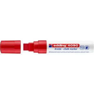 Edding 4090 evidenziatore in gesso Scalpello Rosso 1 pz