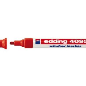 Edding 4095 evidenziatore 10 pz Fissa Rosso