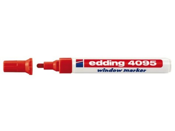 Edding 4095 evidenziatore 10 pz Fissa Rosso