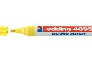 Edding 4095 evidenziatore in gesso Scalpello Giallo