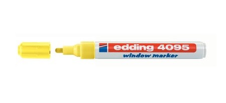 Edding 4095 evidenziatore in gesso Scalpello Giallo