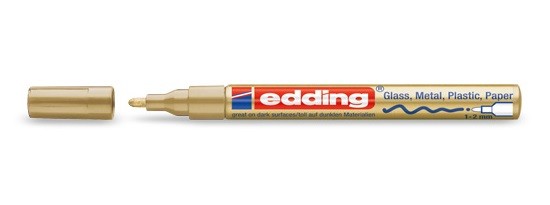 Edding 751 Oro 10 pz