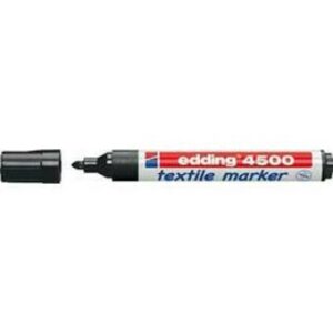 Edding Textielmarker e-4500 evidenziatore Nero