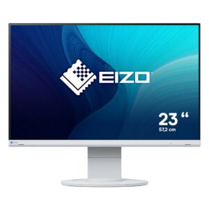 Eizo Monitor 22,5 Led Ips 16:10 1920X1200 5Ms 250 Cdm, Dp/Hdmi, Pivot, Flexscan Ev2360-Wt, Bianco