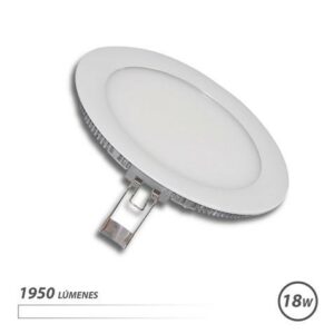 Elbat Downlight Incasso Ultrapiatto LED Luce Bianca 18W 1950Lm