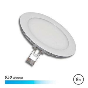 Elbat Downlight da incasso Ultrapiatto LED 9W 950LM - Luce fredda - Design a basso profilo - Installazione semplice - Colore bianco