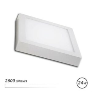 Elbat Faretto Quadrato Da Incasso A Parete LED - 24W - 2600lm - Luce Bianca