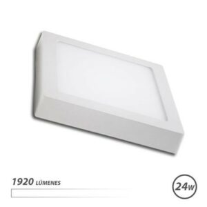 Elbat Faretto Quadrato Da Incasso A Parete Luce LED 24W - Colore Bianco