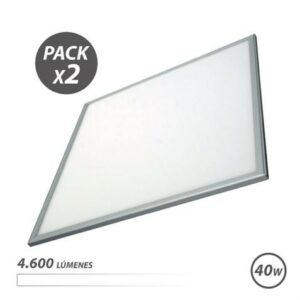 Elbat Pack 2 Pannelli LED 60X60 40W 4600LM - Colore Bianco