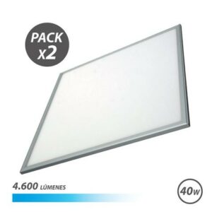 Elbat Pack 2 Pannelli LED 60X60 40W 4600LM Luce Fredda