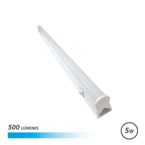 Elbat Tubo LED T5 5W 500LM 30cm Luce Fredda con Interruttore