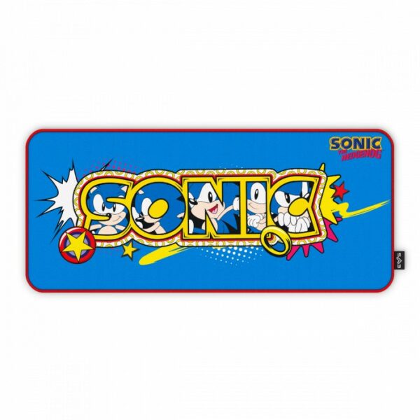 Energy Sistem Gaming Mouse Pad ESG Sonic Classic Tappetino per mouse per gioco da computer Multicolore