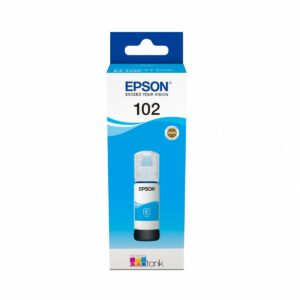 Epson 102 EcoTank Cyan ink bottle