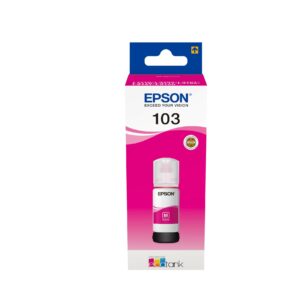 ORIGINALE Epson Cartuccia d'inchiostro magenta C13T00S34A10 103 7500 pagine 65ml