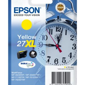 Epson Alarm clock Cartuccia Sveglia Giallo Inchiostri DURABrite Ultra 27XL