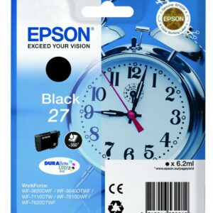 Epson Alarm clock Cartuccia Sveglia Nero Inchiostri DURABrite Ultra 27