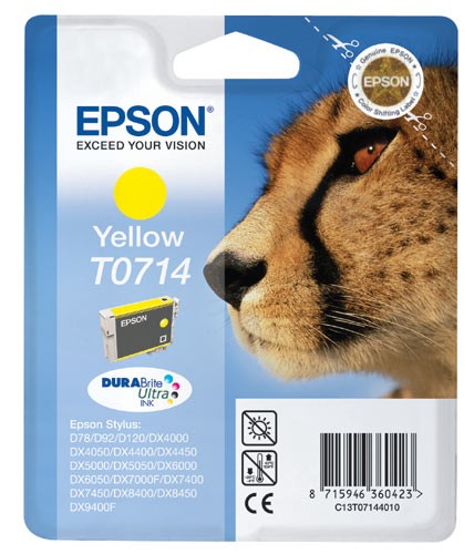 Epson Cart Giallo Stylus D78/Dx4000/4050/5000/6000/6050