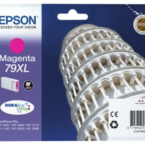 Epson Cart Ink Magenta Xl Per Wf-5620 Serie Torre Di Pisa