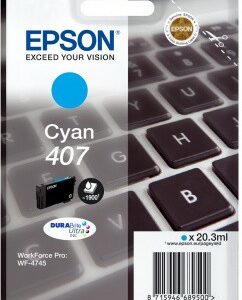 Epson Cart. Ink Ciano Per Wf-4545, 407 L