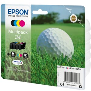 Epson Cart. Ink Multi-Color 34 Serie Pallina Da Golf