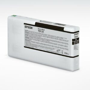 ORIGINALE Epson Cartuccia d'inchiostro Nero (Foto) C13T913100 T9131 200ml