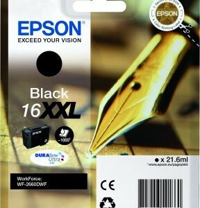 Epson Cartuccia Penna e cruciverba Nero Inchiostri DURABrite Ultra 16XXL