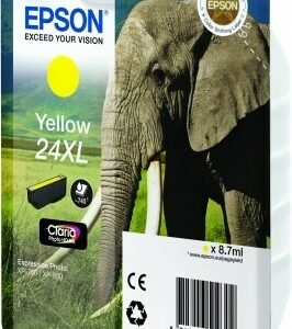 ORIGINALE Epson Cartuccia d'inchiostro giallo C13T24344012 24 XL 740 pagine 8,7ml XL