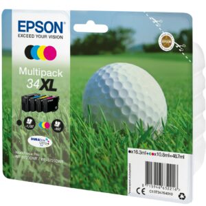 Epson Golf ball Multipack 4-colours 34XL DURABrite Ultra Ink