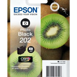 Epson Kiwi Singlepack Photo nero 202 Claria Premium Ink