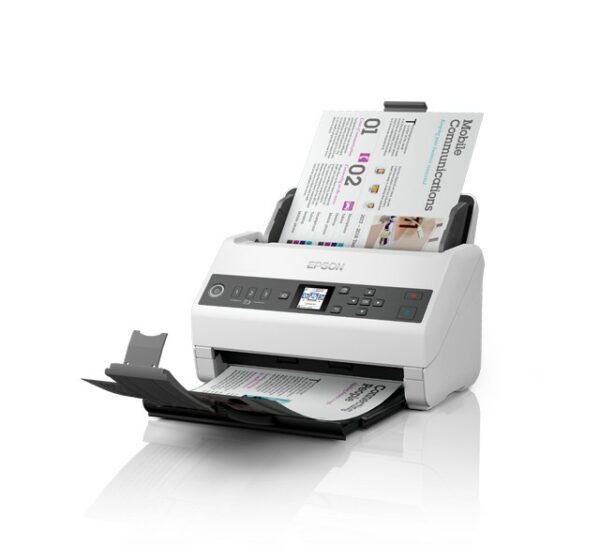 Epson Scanner Documentale Workforce Ds-730N A4 600 Dpi, Adf, Fronte/Retro, Usb/Lan