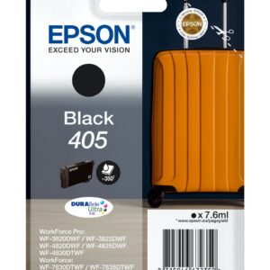 ORIGINALE Epson Cartuccia d'inchiostro nero C13T05G14010 405 350 pagine 7,6ml