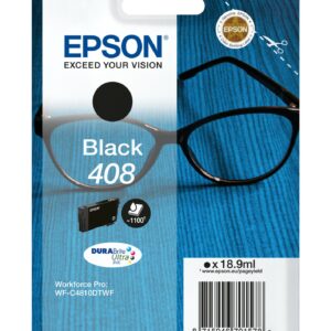 Epson Singlepack Black 408 DURABrite Ultra Ink