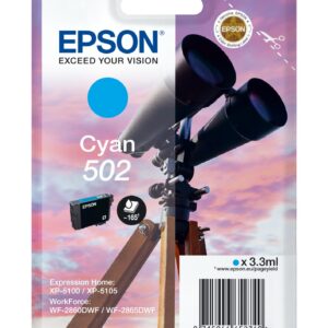 Epson Singlepack Cyan 502 Ink