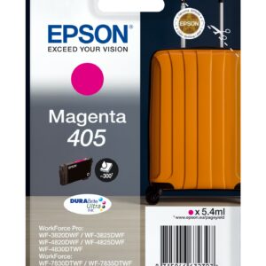 ORIGINALE Epson Cartuccia d'inchiostro magenta C13T05G34010 405 300 pagine 5,4ml