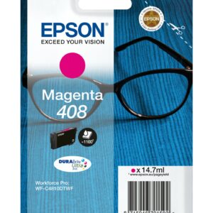 Epson Singlepack Magenta 408 DURABrite Ultra Ink