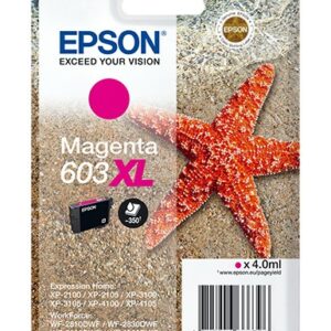 ORIGINALE Epson Cartuccia d'inchiostro magenta C13T03A34010 603XL 350 pagine