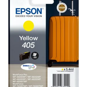 Epson Singlepack Yellow 405 DURABrite Ultra Ink