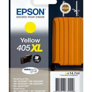 ORIGINALE Epson Cartuccia d'inchiostro giallo C13T05H44010 405 XL 1100 pagine 14,7ml